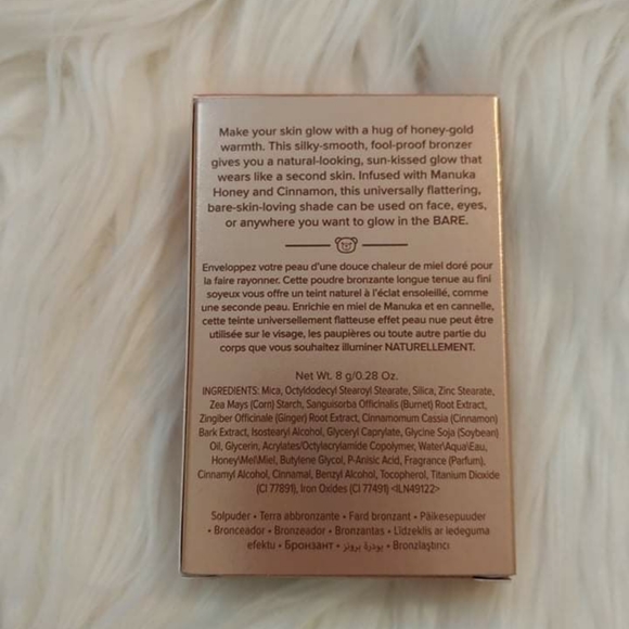 ๐ปNWT TOO FACED TEDDY BARE BRONZER HONEY BUN GLOW (LAST ONE AVALIABLE) - Picture 5 of 10